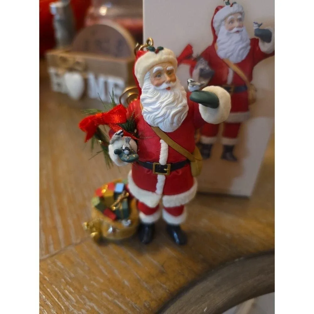 Hallmark‎ Keepsake Club Santa's Visit Christmas Ornament - NIB